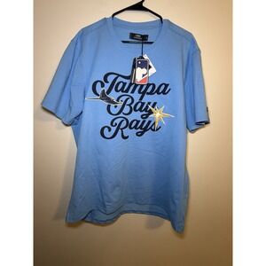 Tampa Bay Rays Pro Standard T-Shirt Men's XL– Blue NWT MLB Premium Tee